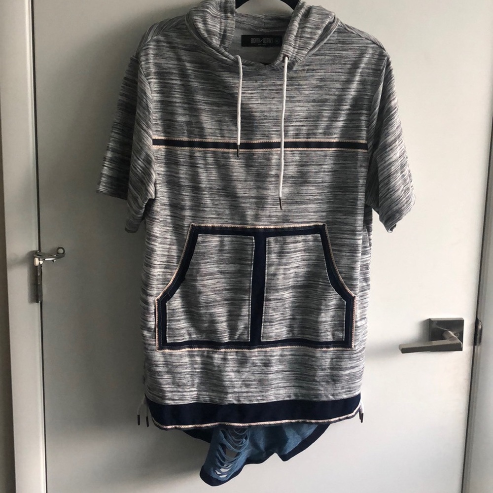 8IGHTH/DSTRKT Ripped Hoodie